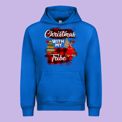 Christmas With My Tribe Urban Hoodie Designed By Bettercallsaul