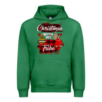 Emerald Christmas With My Tribe Urban Hoodie - Bettercallsaul