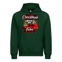 Forest Green Christmas With My Tribe Urban Hoodie - Bettercallsaul