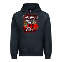 Navy Christmas With My Tribe Urban Hoodie - Bettercallsaul