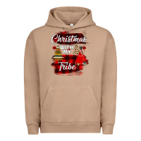 Pigment Burro Christmas With My Tribe Urban Hoodie - Bettercallsaul
