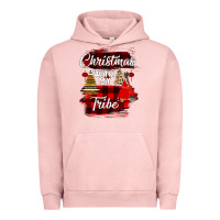 Pigment Salmon Christmas With My Tribe Urban Hoodie - Bettercallsaul