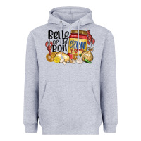 Heather Grey belle of the boil crab oil Heavyweight Hoodie - MaliasSmallBusiness