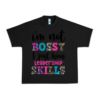 Black ı'm not bossy ı just have leadership skills Urban Heavy Tee - FaDigitalArtStudio