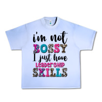 Grape Ice ı'm not bossy ı just have leadership skills Urban Heavy Tee - FaDigitalArtStudio
