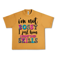 Peanut Butter ı'm not bossy ı just have leadership skills Urban Heavy Tee - FaDigitalArtStudio