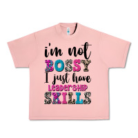 Salmon ı'm not bossy ı just have leadership skills Urban Heavy Tee - FaDigitalArtStudio
