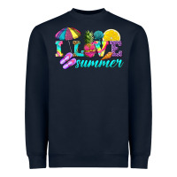 I Love Summer Heavyweight Sweatshirt | Teevron