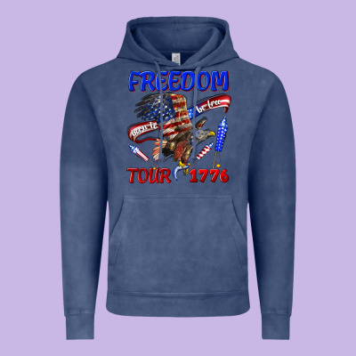 Vintage Hoodie freedom born to be free tour 1776
