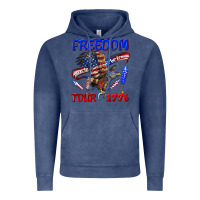 Vintage Denim freedom born to be free tour 1776 Vintage Hoodie - texasbilliewilder