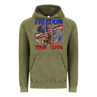Vintage Olive freedom born to be free tour 1776 Vintage Hoodie - texasbilliewilder