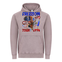 Vintage Zinc freedom born to be free tour 1776 Vintage Hoodie - texasbilliewilder