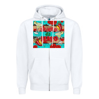 White drinko de mayo Zipper Hoodie - Artiststas