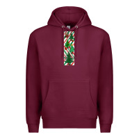 Burgundy christmas pen wraps Premium Hoodie - BundleAndBundleShop