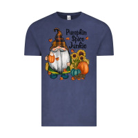 Vintage Denim pumpkin spice junkie Vintage Tee - RanaPortraitStore