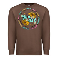 Chestnut you are inspiration Premium Sweatshirt - MaliasSmallBusiness