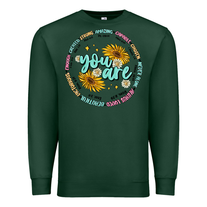You Are Inspiration Premium Sweatshirt by MaliasSmallBusiness | Teevron