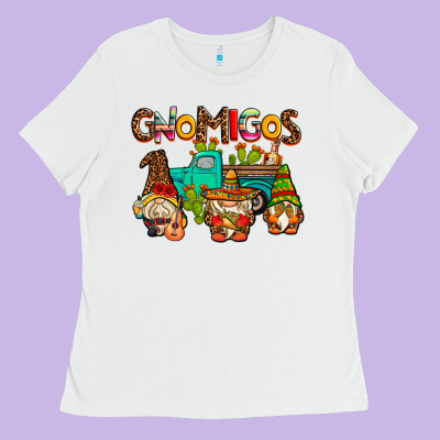 Gnomigos Ladies Tee Designed By Adodesignshop
