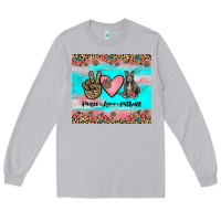 Moon Dust peace love pitbull Long Sleeve Tee - JahusDesignShop