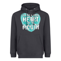 Smoke i have got a good heart but this mouth Heavyweight Hoodie - MaliasSmallBusiness