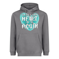 Storm i have got a good heart but this mouth Heavyweight Hoodie - MaliasSmallBusiness