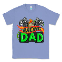 Colony Blue racing dad with racing oto equipment Classic Tee - AdoDesignShop