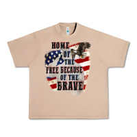 Burro Home of the free because of the brave 4th of july Urban Heavy Tee - CowGirlArtShop