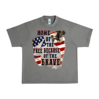 Tornado Home of the free because of the brave 4th of july Urban Heavy Tee - CowGirlArtShop