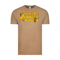 Sarcoma Cancer Warrior Vintage Tee | Teevron