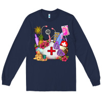 Navy nurse  summer Long Sleeve Tee - AdoDesignShop