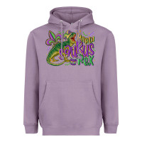 Lavender mardi saurus rex mardi gras Heavyweight Hoodie - MaliasSmallBusiness