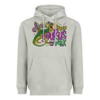 Moon Dust mardi saurus rex mardi gras Heavyweight Hoodie - MaliasSmallBusiness