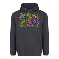 Smoke mardi saurus rex mardi gras Heavyweight Hoodie - MaliasSmallBusiness