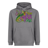 Storm mardi saurus rex mardi gras Heavyweight Hoodie - MaliasSmallBusiness