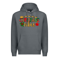 Rock christmas vibes Premium Hoodie - BundleAndBundleShop