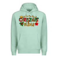 Seafoam christmas vibes Premium Hoodie - BundleAndBundleShop