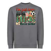 Storm i'm just here for the snacks #soccer  brother Heavyweight Sweatshirt - Zillion Design Studio