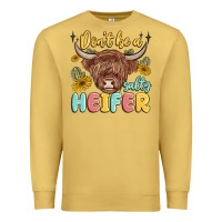 Antique Gold dont be a salty heifer Premium Sweatshirt - MaliasSmallBusiness