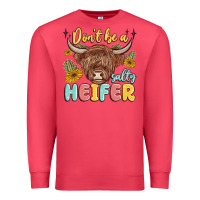 Cardinal dont be a salty heifer Premium Sweatshirt - MaliasSmallBusiness