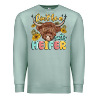 Seafoam dont be a salty heifer Premium Sweatshirt - MaliasSmallBusiness