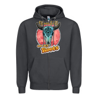 Smoke blame it all on my roots bull skull black Zipper Hoodie - JahusDesignShop
