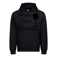 Black Wine The glue holding this 2020 shitshow together Urban Hoodie - Bettercallsaul