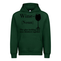 Forest Green Wine The glue holding this 2020 shitshow together Urban Hoodie - Bettercallsaul