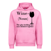 Fuchsia Pink Wine The glue holding this 2020 shitshow together Urban Hoodie - Bettercallsaul