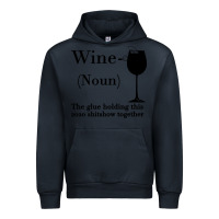 Navy Wine The glue holding this 2020 shitshow together Urban Hoodie - Bettercallsaul