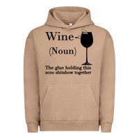 Pigment Burro Wine The glue holding this 2020 shitshow together Urban Hoodie - Bettercallsaul
