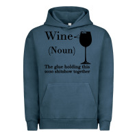 Pigment Midnight Navy Wine The glue holding this 2020 shitshow together Urban Hoodie - Bettercallsaul