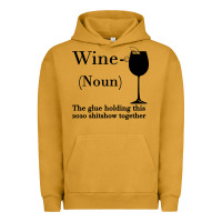 Pigment Peanut Butter Wine The glue holding this 2020 shitshow together Urban Hoodie - Bettercallsaul