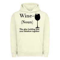 Pigment Pistachio Wine The glue holding this 2020 shitshow together Urban Hoodie - Bettercallsaul