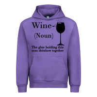 Tulip Wine The glue holding this 2020 shitshow together Urban Hoodie - Bettercallsaul